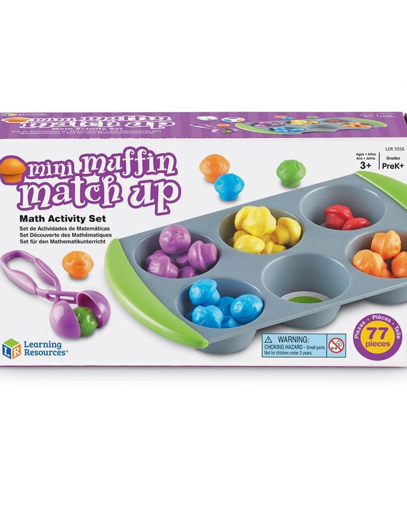 Ensemble d'activités mathématiques Mini Muffin Match Up - Jeux éducatifs - Boutique LeoLudo - Learning Resources