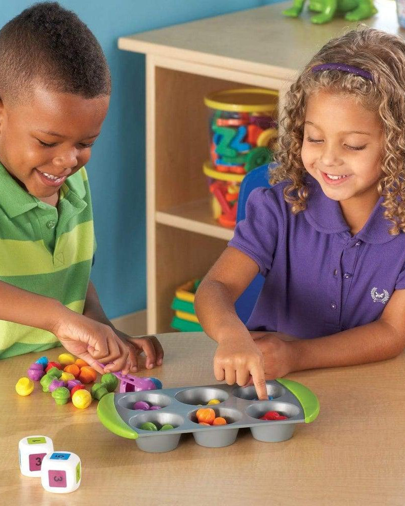 Ensemble d'activités mathématiques Mini Muffin Match Up - Jeux éducatifs - Boutique LeoLudo - Learning Resources
