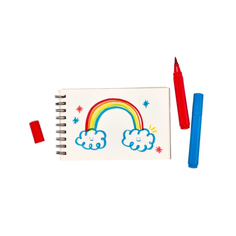 Ensemble de 10 marqueurs Big Bright Brush - Art & bricolage - Boutique LeoLudo - OOLY