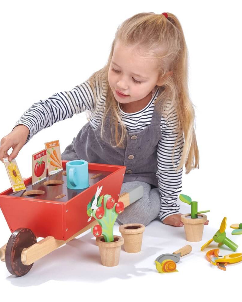 Ensemble de brouette de jardin - Jouets d'imitation - Boutique LeoLudo - Tender Leaf Toys