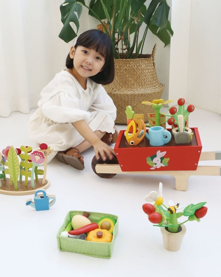 Ensemble de brouette de jardin - Jouets d'imitation - Boutique LeoLudo - Tender Leaf Toys