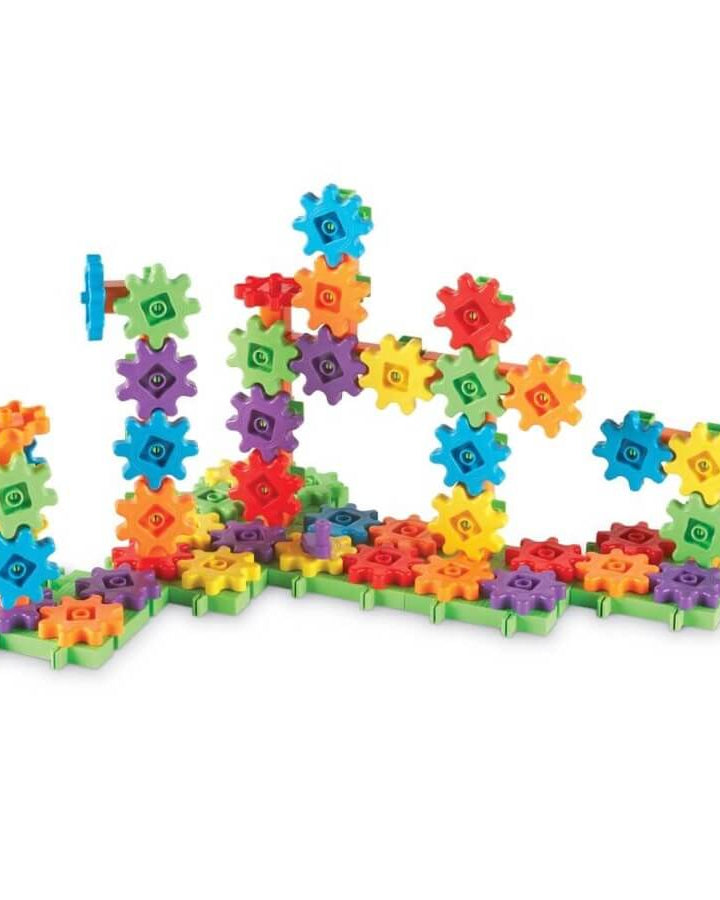 Ensemble de construction de luxe Engrenages! (100 pcs) - Jeux de construction - Boutique LeoLudo - Learning Resources