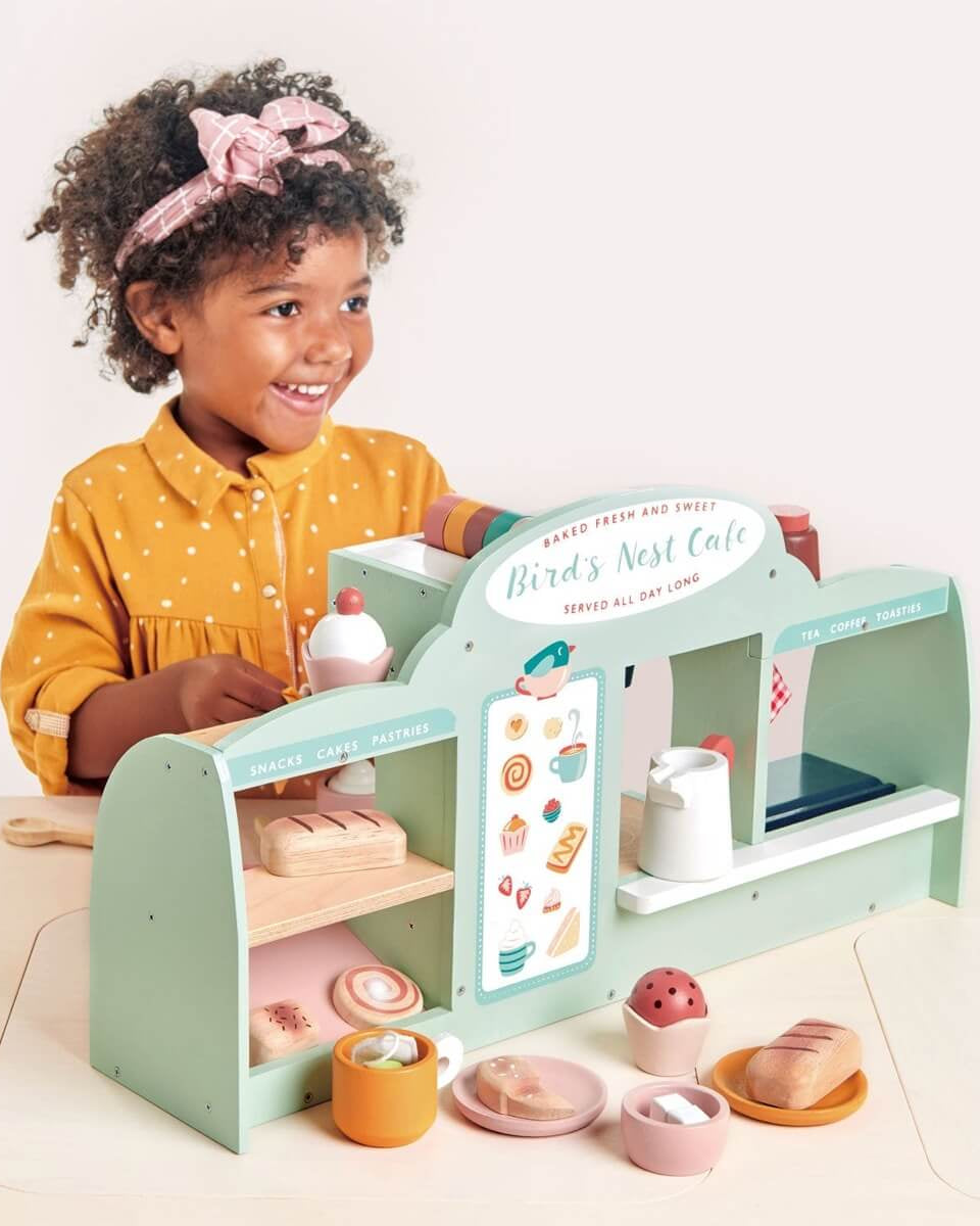 Ensemble de jeu - Café Nid d'oiseau - Jouets d'imitation - Boutique LeoLudo - Tender Leaf Toys