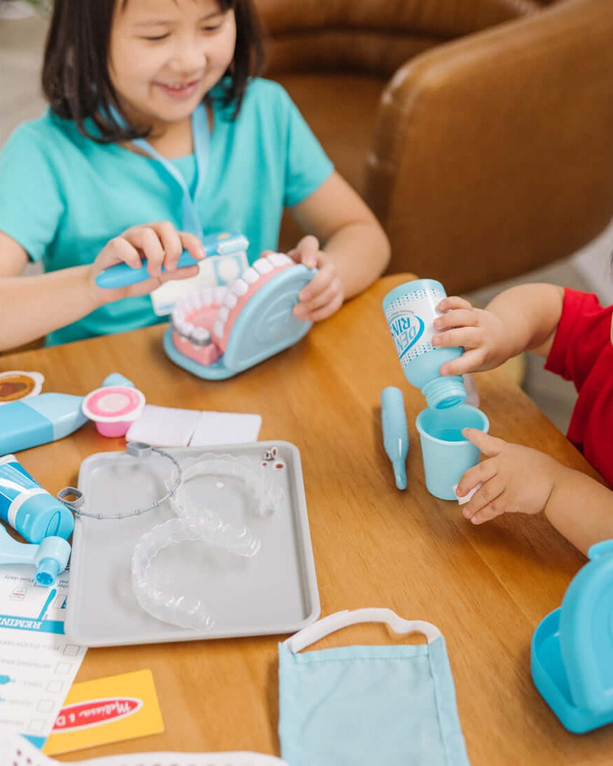 Ensemble de jeu de dentiste Super Sourire - Jouets d'imitation - Boutique LeoLudo - Melissa & Doug