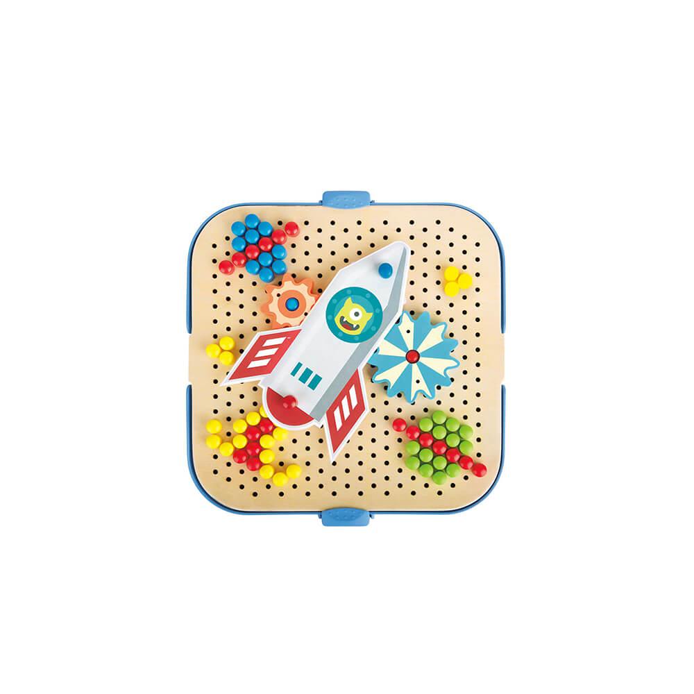 Ensemble de jeu d'engrenages Groovy-Go-Round-Hape-Boutique LeoLudo