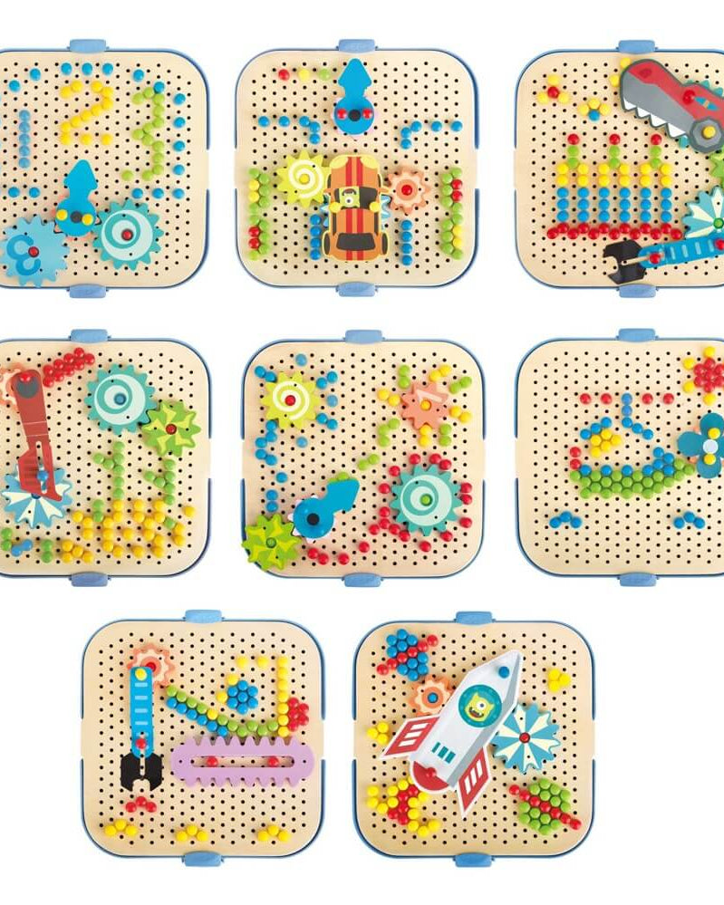 Ensemble de jeu d'engrenages Groovy - Go - Round - Jeux scientifiques - Boutique LeoLudo - Hape