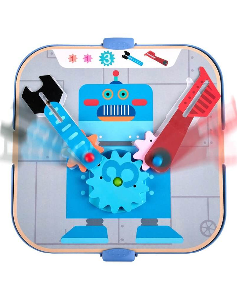 Ensemble de jeu d'engrenages Groovy - Go - Round - Jeux scientifiques - Boutique LeoLudo - Hape