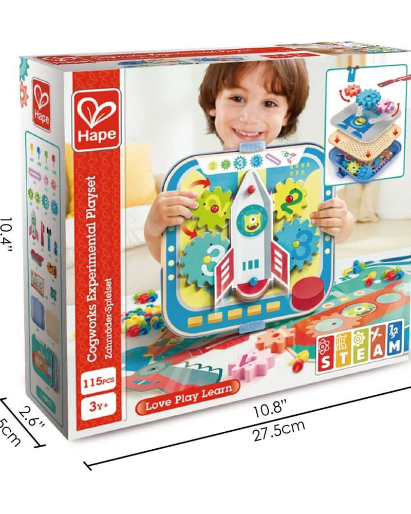 Ensemble de jeu d'engrenages Groovy - Go - Round - Jeux scientifiques - Boutique LeoLudo - Hape