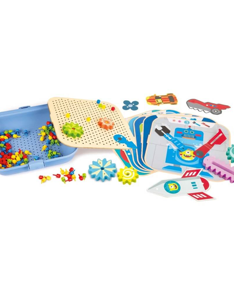 Ensemble de jeu d'engrenages Groovy - Go - Round - Jeux scientifiques - Boutique LeoLudo - Hape
