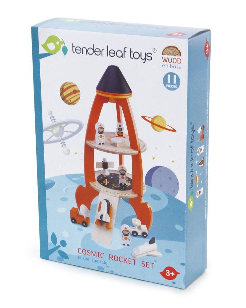 Ensemble de jeu - Fusée cosmique - Ensembles de jeu - Boutique LeoLudo - Tender Leaf Toys