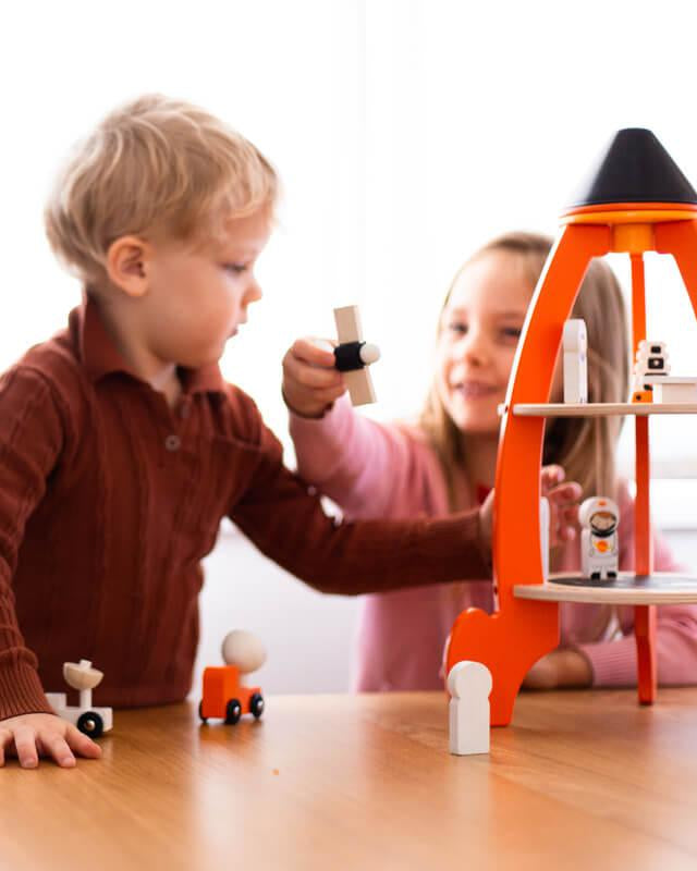 Ensemble de jeu - Fusée cosmique - Ensembles de jeu - Boutique LeoLudo - Tender Leaf Toys