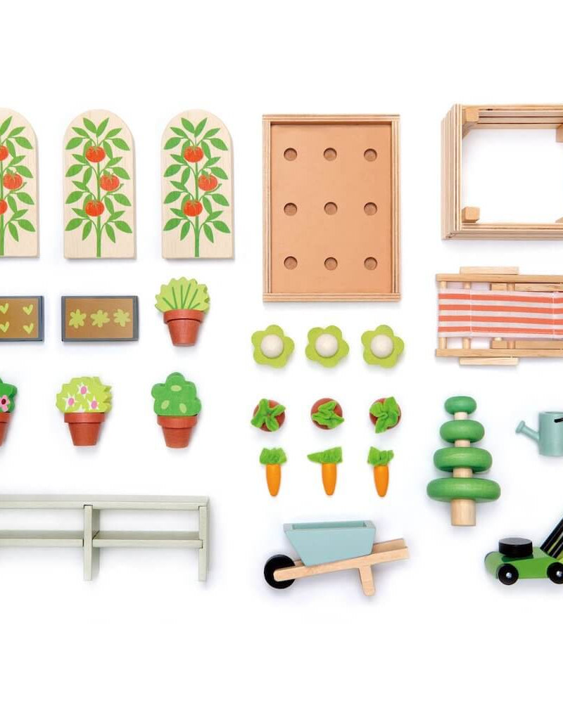 Ensemble de jeu - Serre et jardin - Ensembles de jeu - Boutique LeoLudo - Tender Leaf Toys