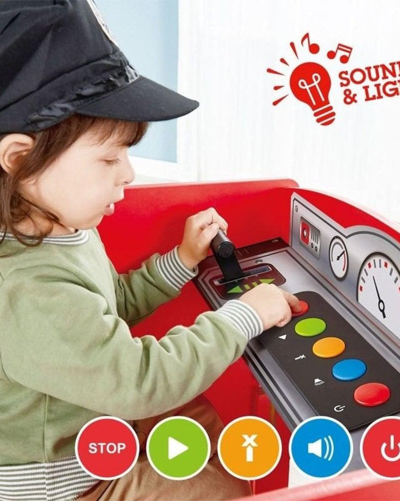 Ensemble de jeu - Train et chemin de fer avec table de jeu - Ensembles de jeu - Boutique LeoLudo - Hape