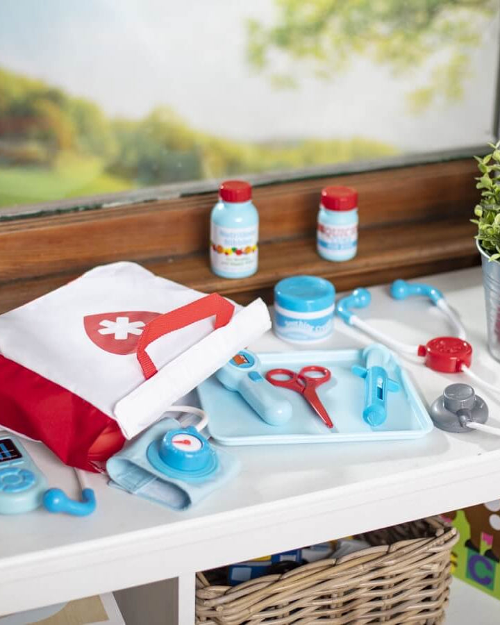 Ensemble de jeu trousse du docteur - Jouets d'imitation - Boutique LeoLudo - Melissa & Doug