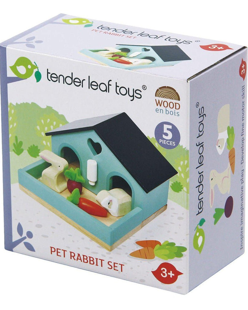 Ensemble de lapins de compagnie - Ensembles de jeu - Boutique LeoLudo - Tender Leaf Toys
