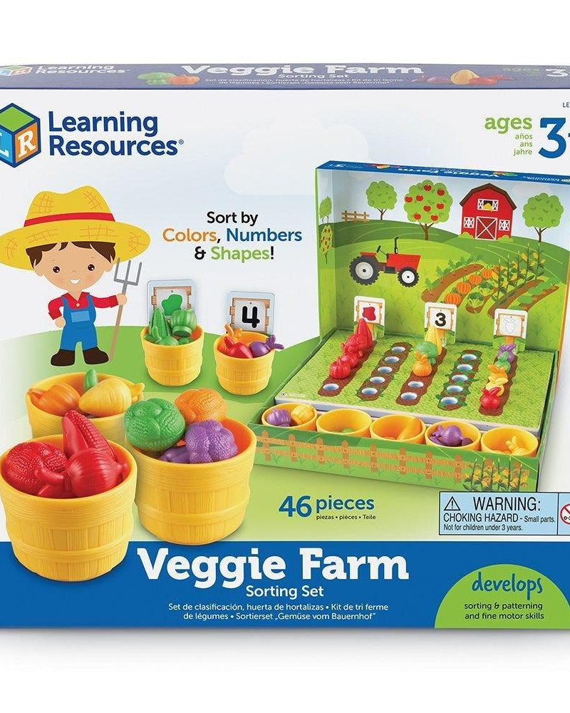 Ensemble de légumes à trier Veggie Farm - Jeux éducatifs - Boutique LeoLudo - Learning Resources