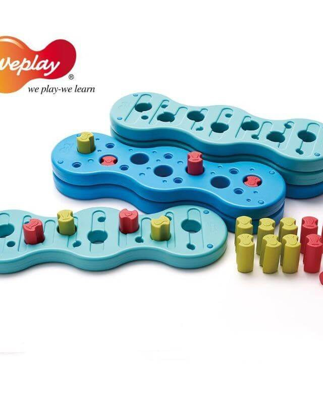 Ensemble de poutres d'équilibre - Weplay Coral Adventure - Jeu actif - Boutique LeoLudo - Weplay