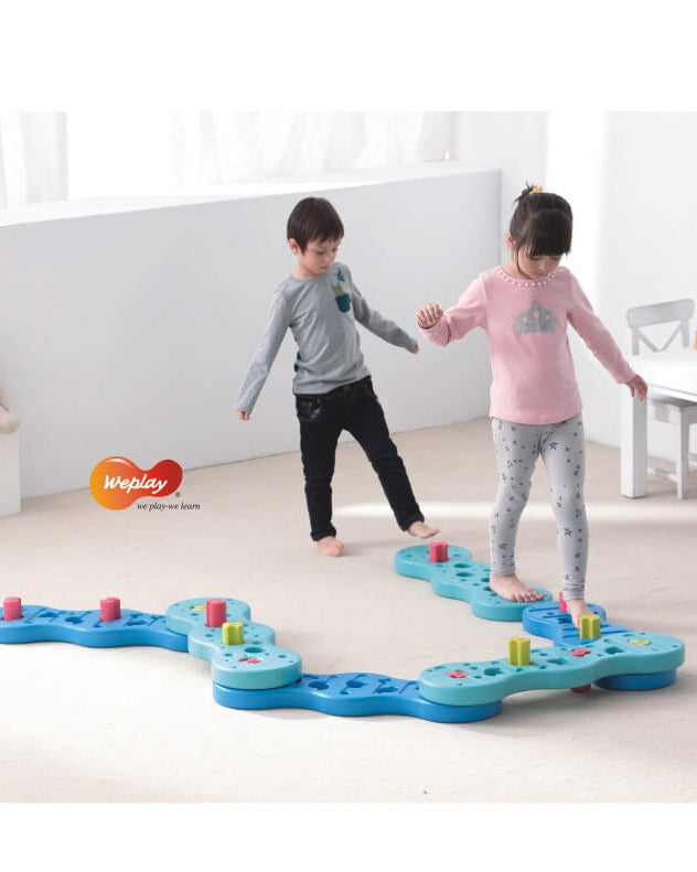 Ensemble de poutres d'équilibre - Weplay Coral Adventure - Jeu actif - Boutique LeoLudo - Weplay