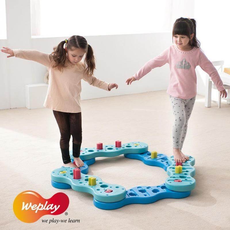 Ensemble de poutres d'équilibre - Weplay Coral Adventure - Jeu actif - Boutique LeoLudo - Weplay