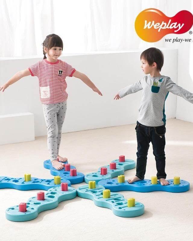Ensemble de poutres d'équilibre - Weplay Coral Adventure - Jeu actif - Boutique LeoLudo - Weplay