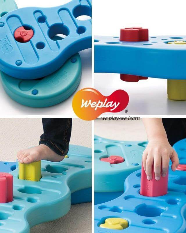 Ensemble de poutres d'équilibre - Weplay Coral Adventure - Jeu actif - Boutique LeoLudo - Weplay
