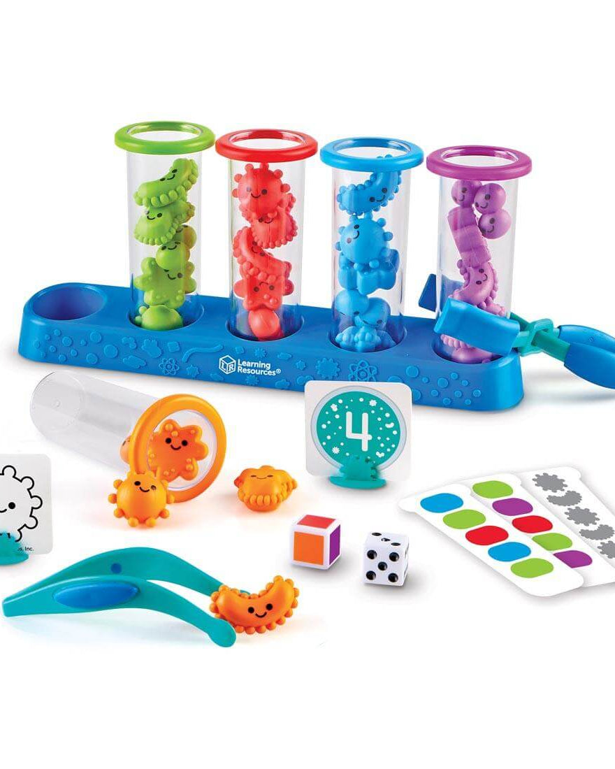 Ensemble de triage de motricité fine Silly Science - Jeux éducatifs - Boutique LeoLudo - Learning Resources