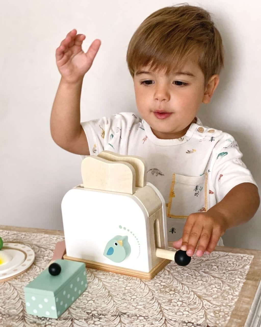 Ensemble grille - pain et petit déjeuner - Jouets d'imitation - Boutique LeoLudo - Tender Leaf Toys