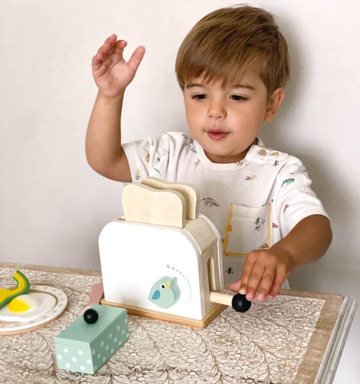 Ensemble grille - pain et petit déjeuner - Jouets d'imitation - Boutique LeoLudo - Tender Leaf Toys