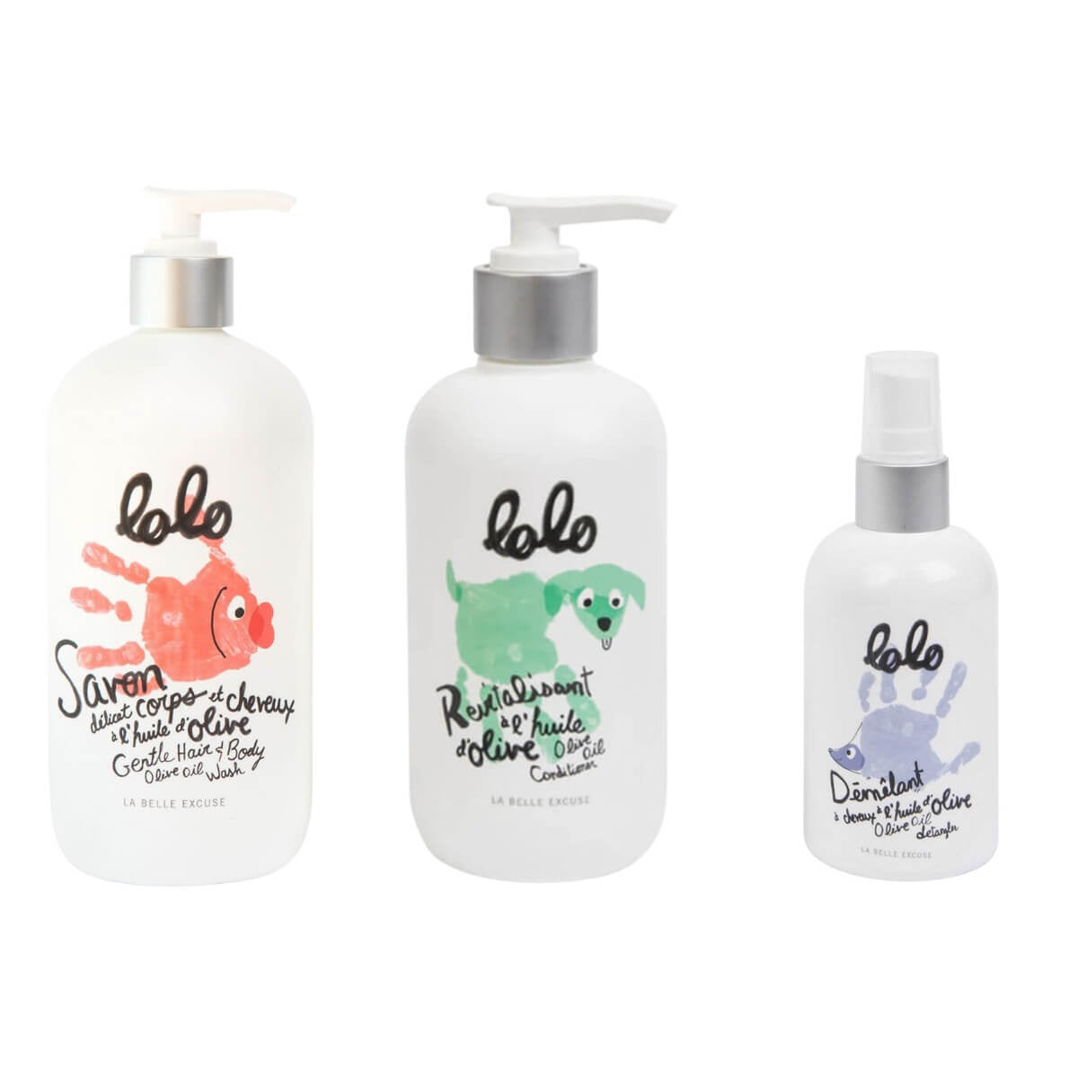 Ensemble Lolo - Soins pour cheveux - Soins et hygiène - Boutique LeoLudo - lolo et moi