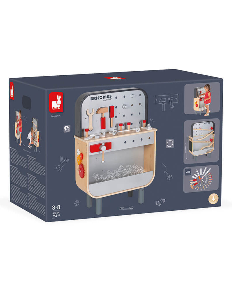 Établi Reverso Brico'Kids - Jouets d'imitation - Boutique LeoLudo - Janod