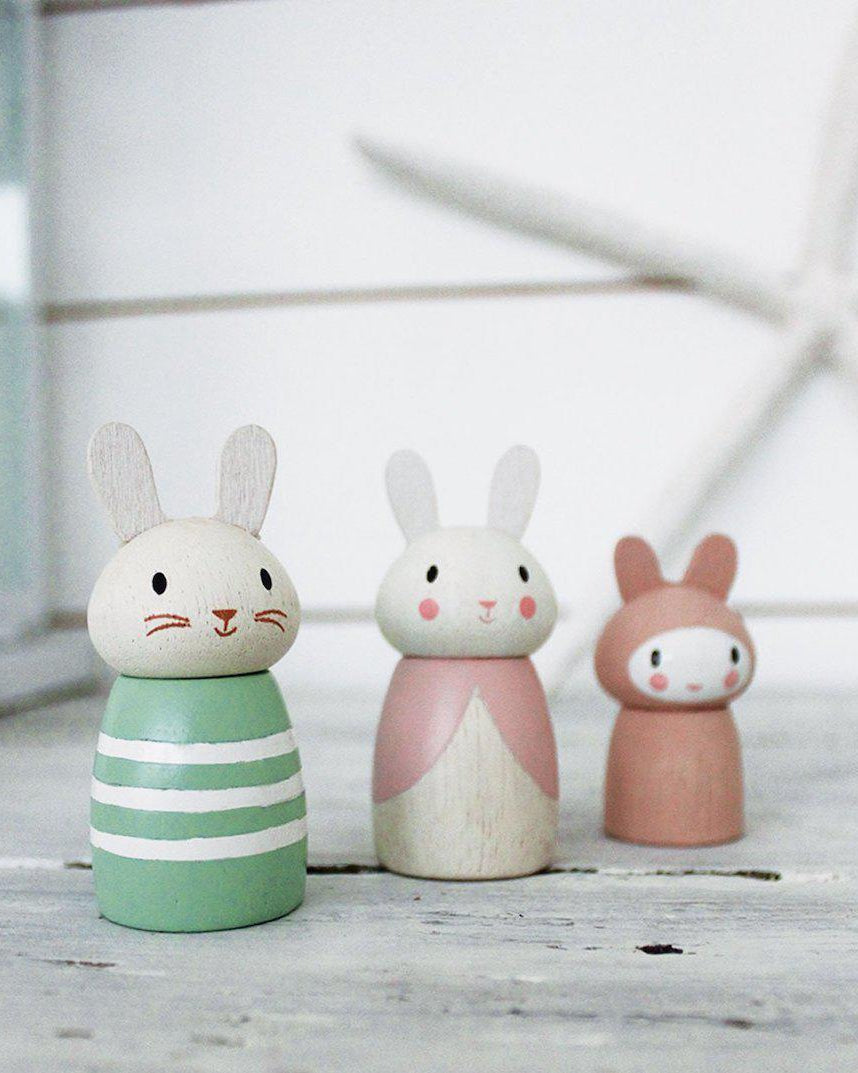 Famille de lapins - Figurines - Boutique LeoLudo - Tender Leaf Toys