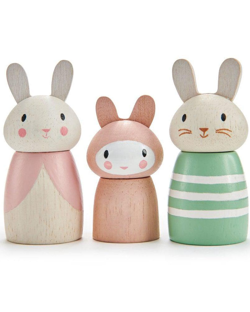 Famille de lapins - Figurines - Boutique LeoLudo - Tender Leaf Toys