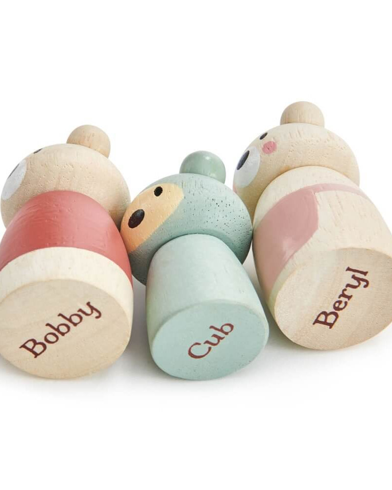 Famille d'ours - Figurines - Boutique LeoLudo - Tender Leaf Toys