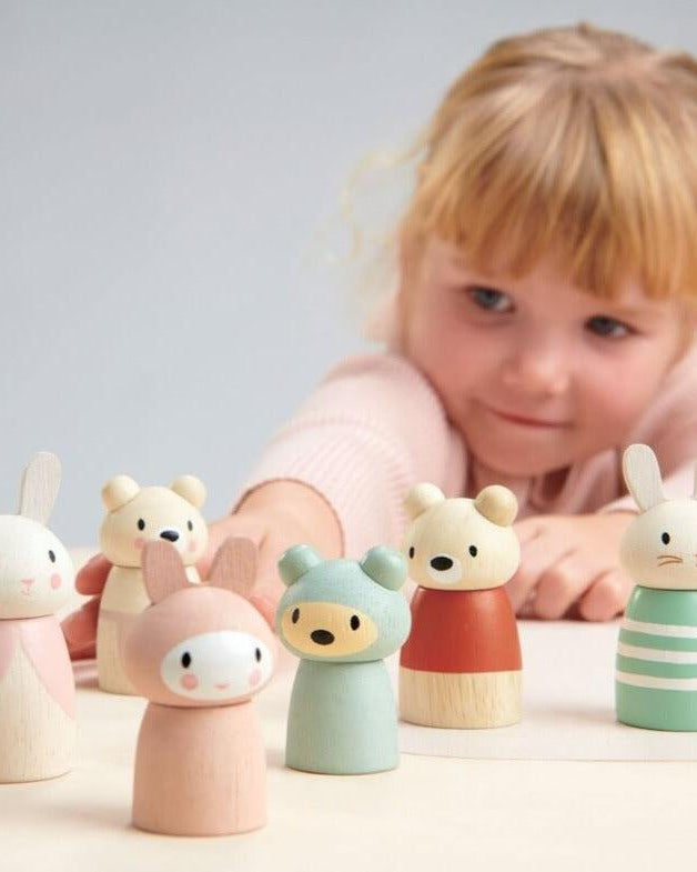 Famille d'ours - Figurines - Boutique LeoLudo - Tender Leaf Toys