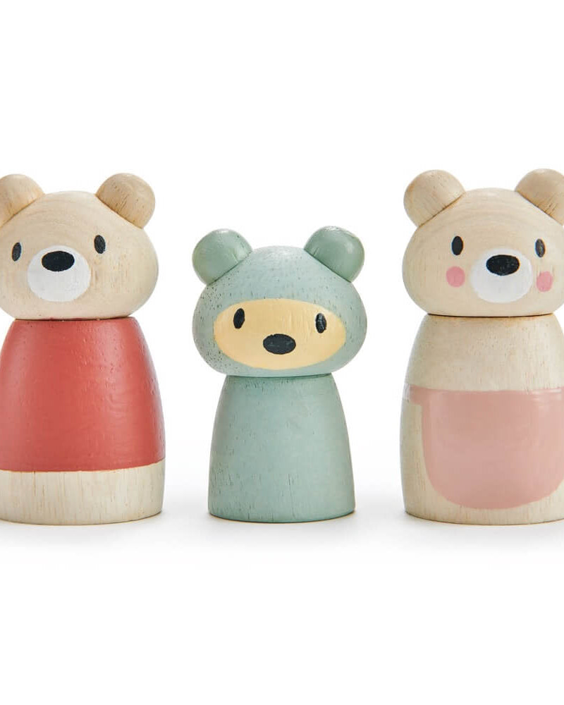 Famille d'ours - Figurines - Boutique LeoLudo - Tender Leaf Toys