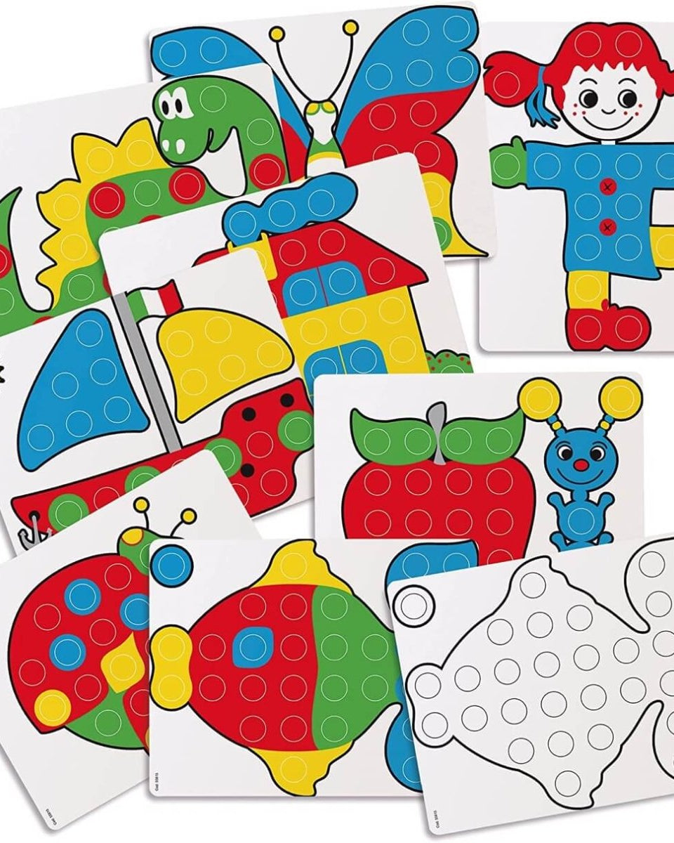 FantaColor Junior Basic (48 pcs) - Jeux d'assemblage - Boutique LeoLudo - Quercetti
