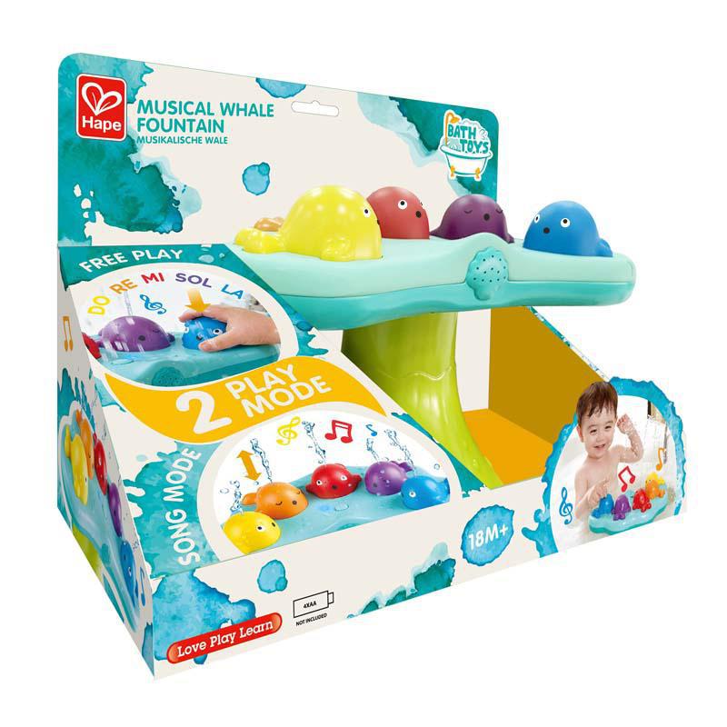 Fontaine musicale des baleines-Hape-Boutique LeoLudo
