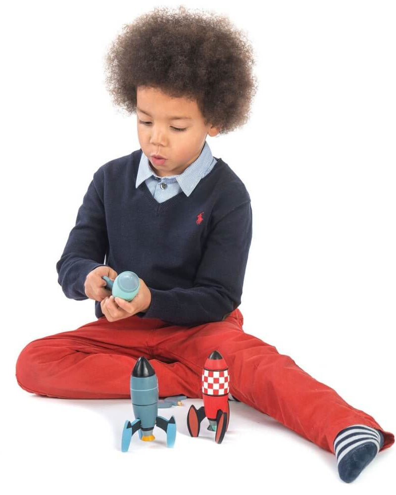 Fusées à construire - Jeux d'assemblage - Boutique LeoLudo - Tender Leaf Toys