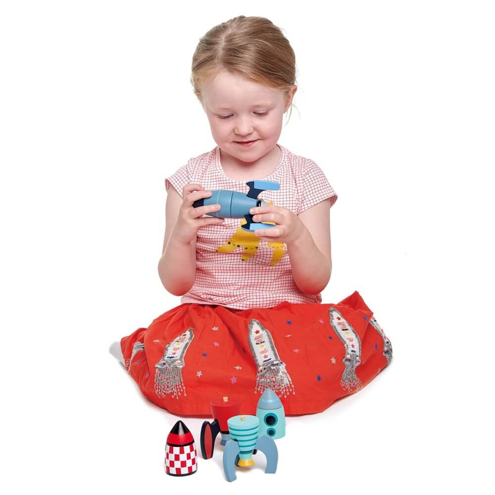 Fusées à construire - Jeux d'assemblage - Boutique LeoLudo - Tender Leaf Toys