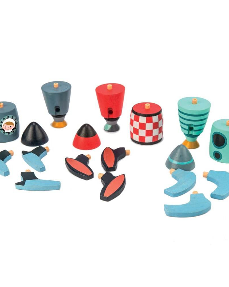Fusées à construire - Jeux d'assemblage - Boutique LeoLudo - Tender Leaf Toys