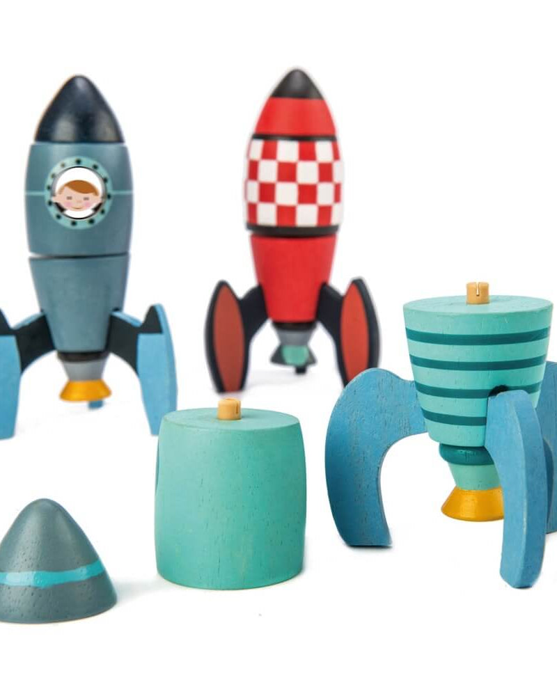Fusées à construire - Jeux d'assemblage - Boutique LeoLudo - Tender Leaf Toys