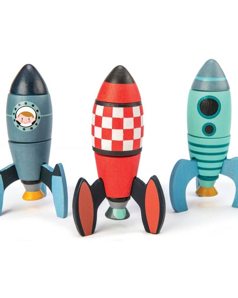 Fusées à construire - Jeux d'assemblage - Boutique LeoLudo - Tender Leaf Toys