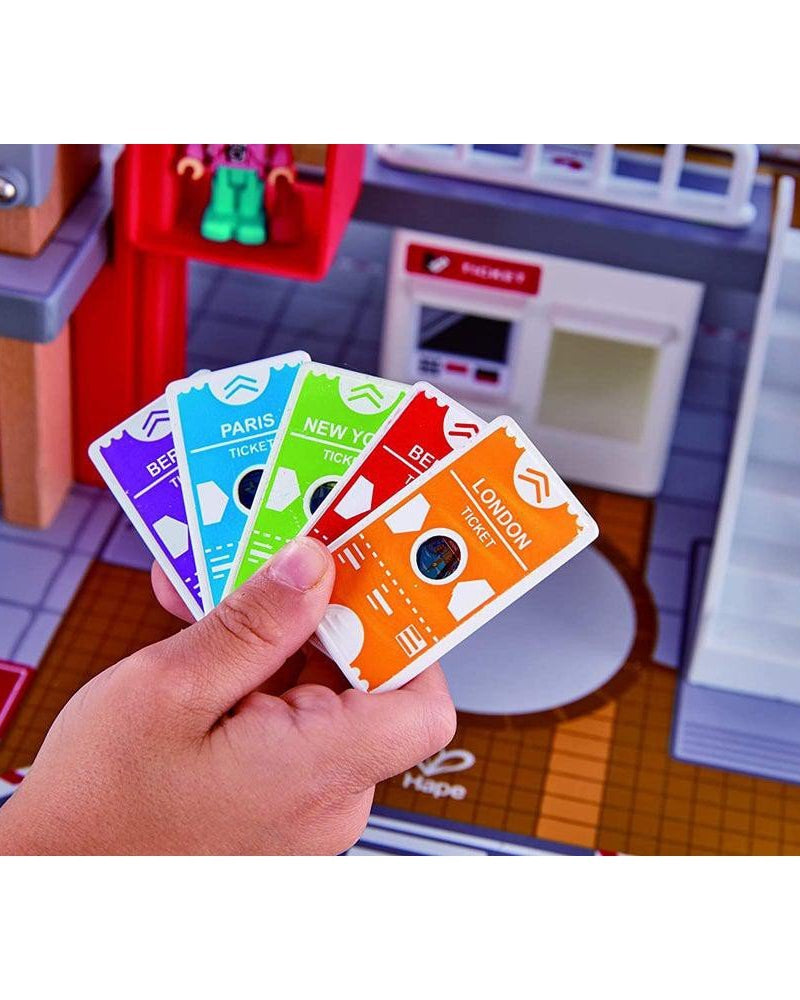 Gare de Grand City - Ensembles de jeu - Boutique LeoLudo - Hape