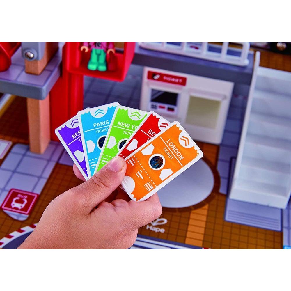Gare de Grand City - Ensembles de jeu - Boutique LeoLudo - Hape