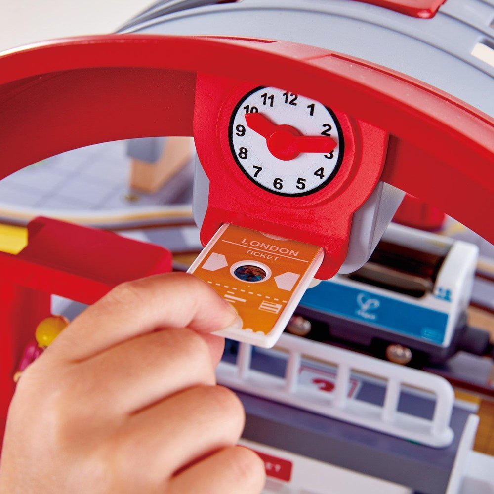 Gare de Grand City - Ensembles de jeu - Boutique LeoLudo - Hape