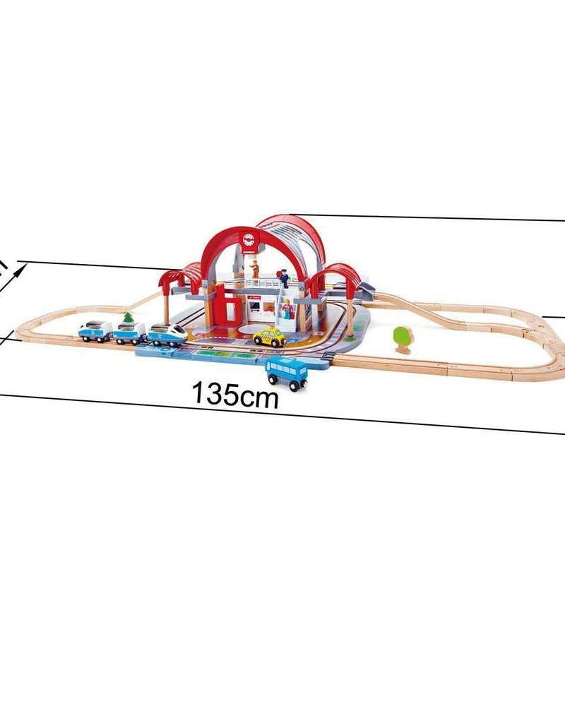 Gare de Grand City - Ensembles de jeu - Boutique LeoLudo - Hape