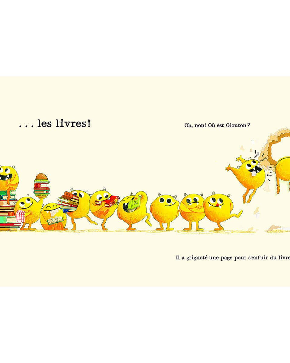 Glouton le croqueur de livres - Livres - Boutique LeoLudo - Grund