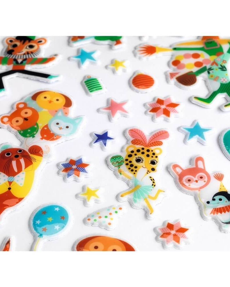 Gommettes 3D - La fête - Art & bricolage - Boutique LeoLudo - Djeco