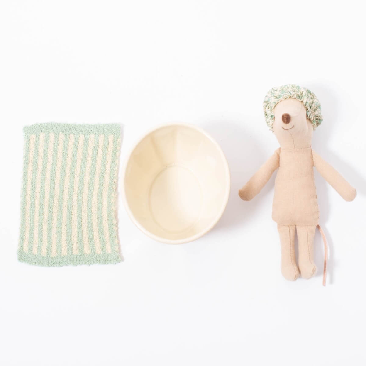 Grande soeur souris dans son bain - Poupées - Boutique LeoLudo - Maileg