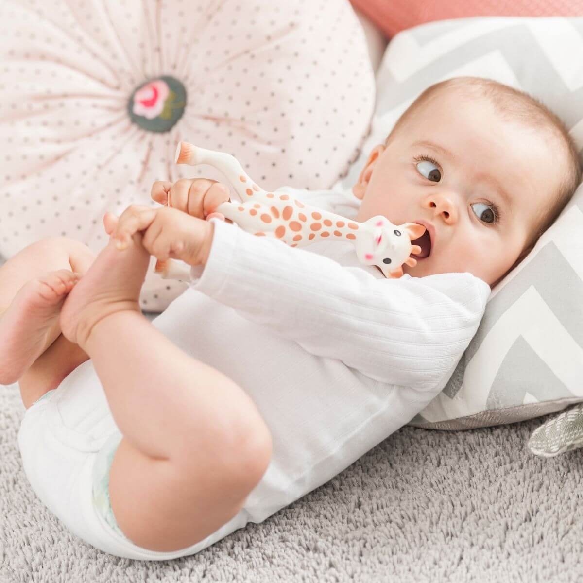 Hochet de dentition Sophie la girafe original - Jouets de dentition - Boutique LeoLudo - Sophie la girafe